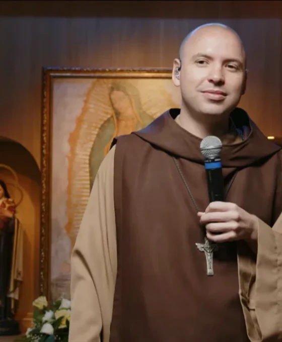 Frei Gilson Foto: Reprodução/YouTube Frei Gilson