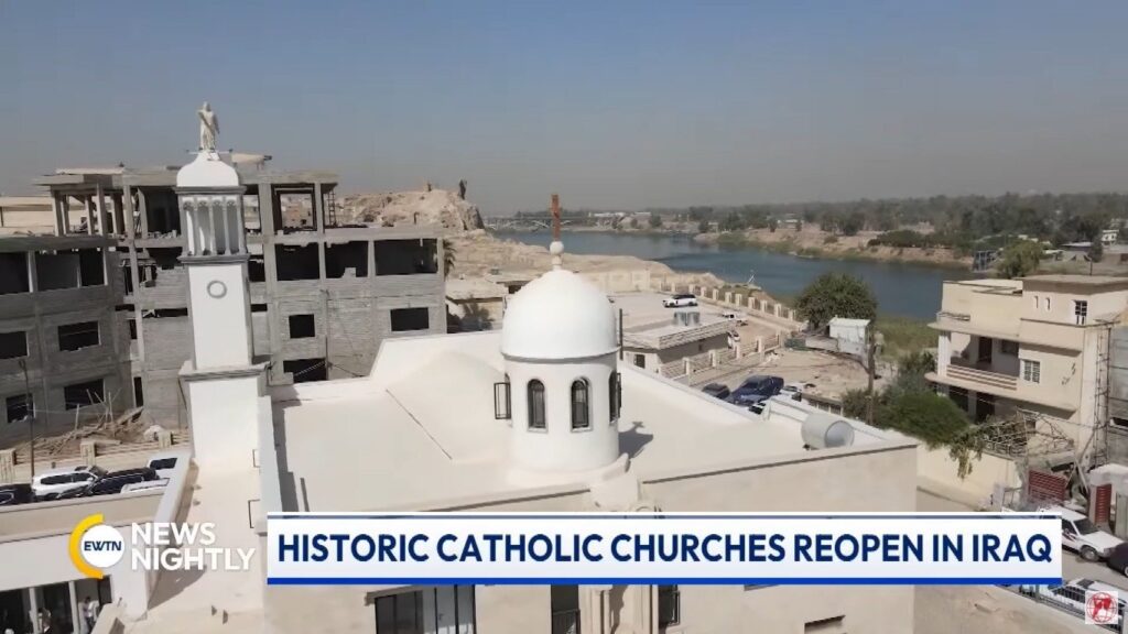 IGREJAS DESTRUÍDAS PELO ESTADO ISLÂMICO SÃO REABERTAS NO IRAQUE: "SINAL DE ESPERANÇA" 2 1312521523